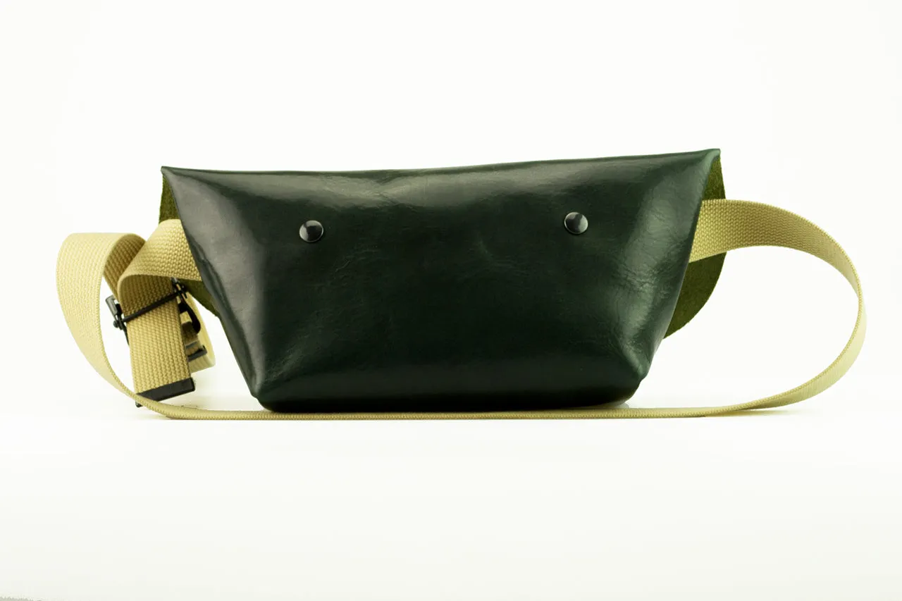 メッセンジャーバッグ (XS)/DARK GREEN-FAS