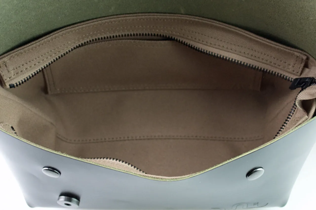 メッセンジャーバッグ (XS)/DARK GREEN-FAS