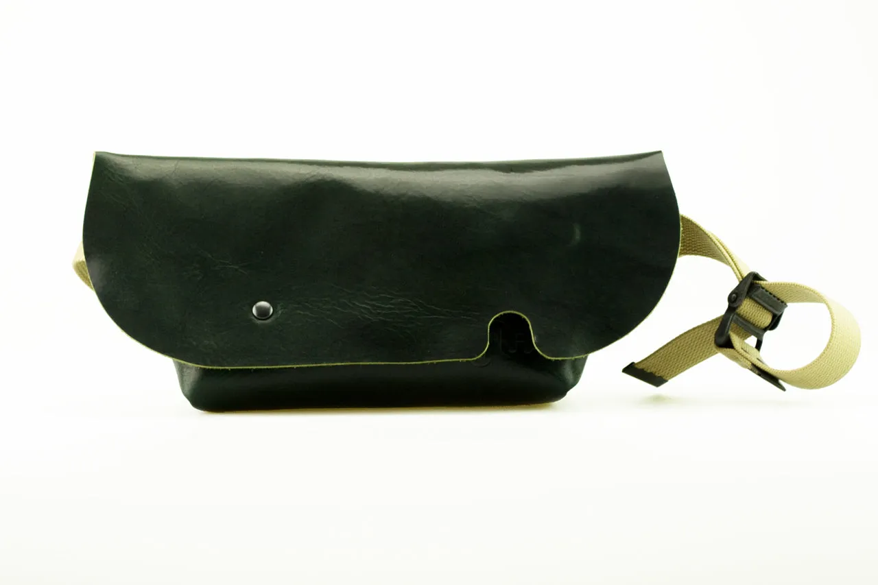 メッセンジャーバッグ (XS)/DARK GREEN-FAS