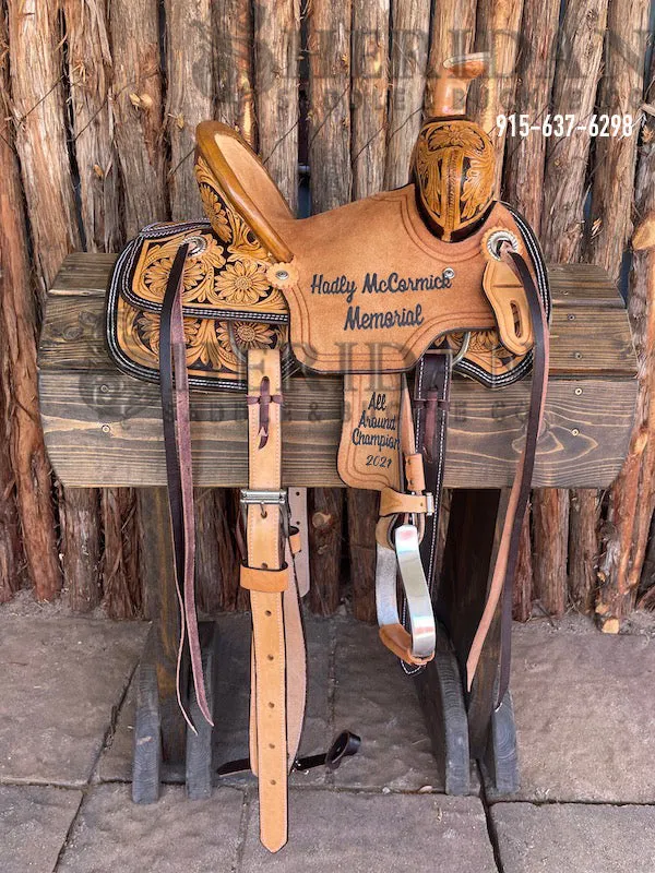 10" Sheridan Youth Ranch Saddle Sunflower/SUC