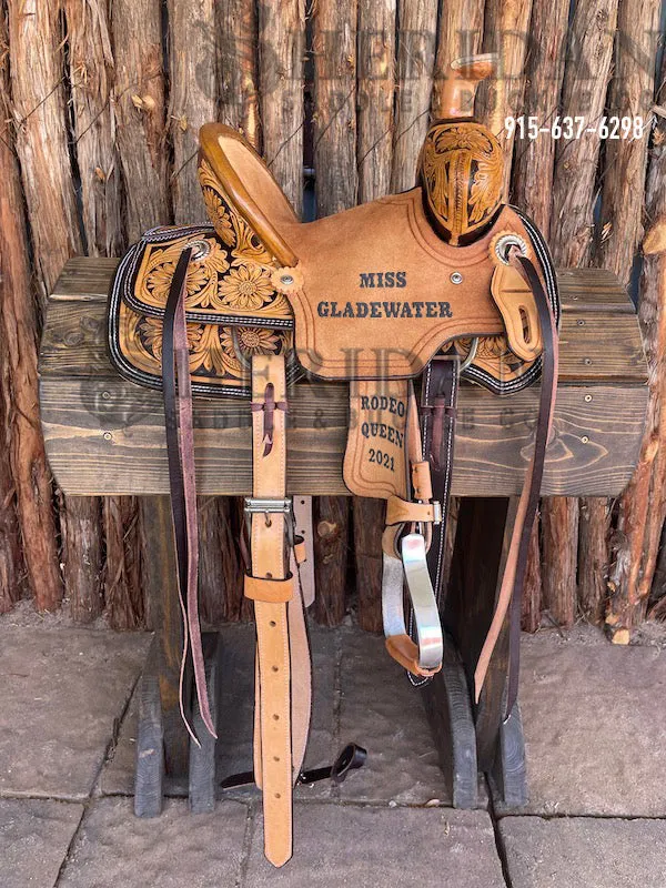 10" Sheridan Youth Ranch Saddle Sunflower/SUC