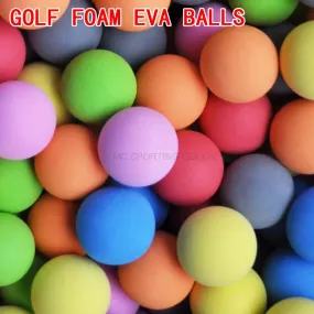 20-Pack EVA Foam Practice Balls for Golf & Tennis - Soft and Durable