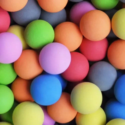 20-Pack EVA Foam Practice Balls for Golf & Tennis - Soft and Durable