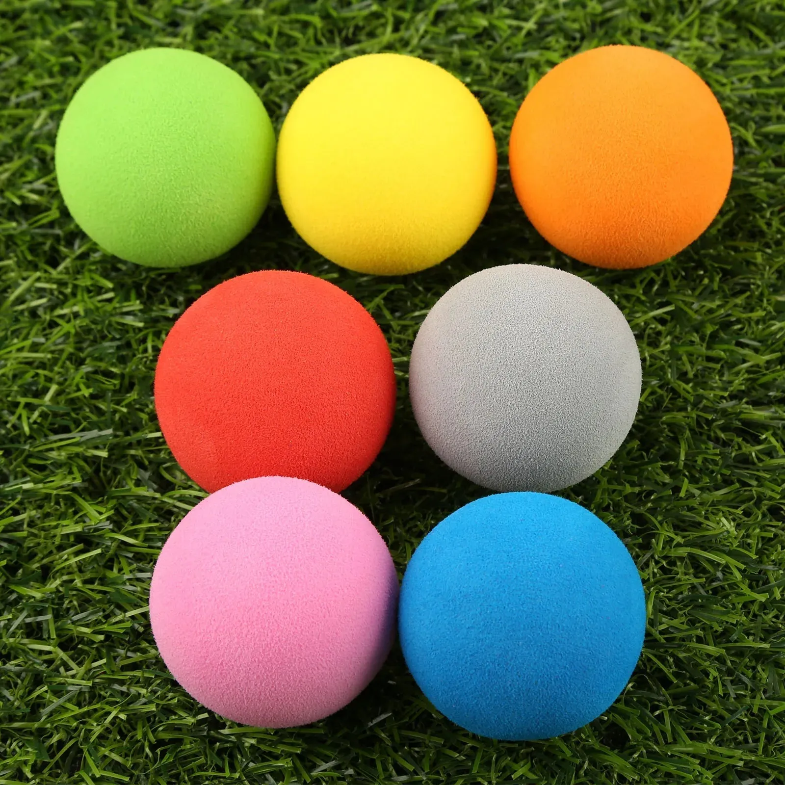 20-Pack EVA Foam Practice Balls for Golf & Tennis - Soft and Durable