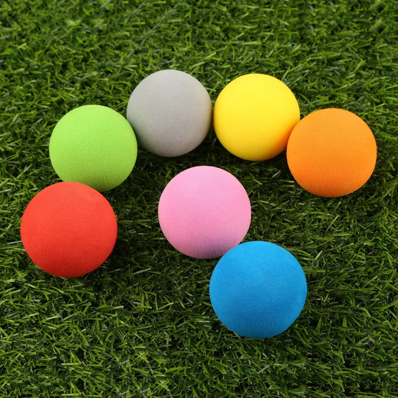 20-Pack EVA Foam Practice Balls for Golf & Tennis - Soft and Durable