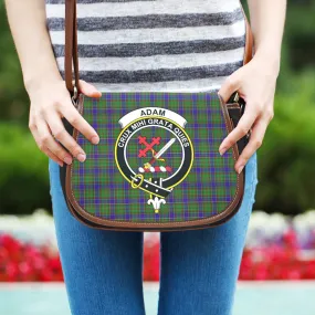 Adam Tartan Saddle Bag with Family Crest
