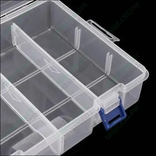 Adjustable Double Layer Component Organizer Tool Container Storage Box F240