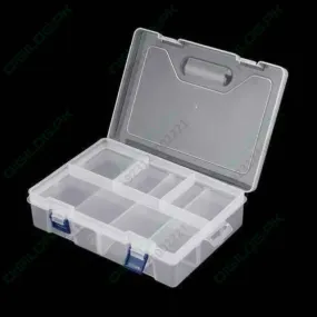 Adjustable Double Layer Component Organizer Tool Container Storage Box F240