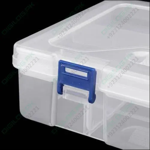 Adjustable Double Layer Component Organizer Tool Container Storage Box F240