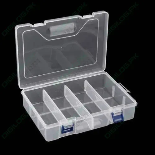 Adjustable Double Layer Component Organizer Tool Container Storage Box F240