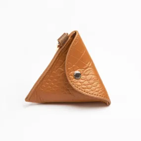 Amber Leather Poop Bag