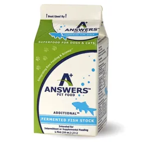 Answers Fermented Fish Stock