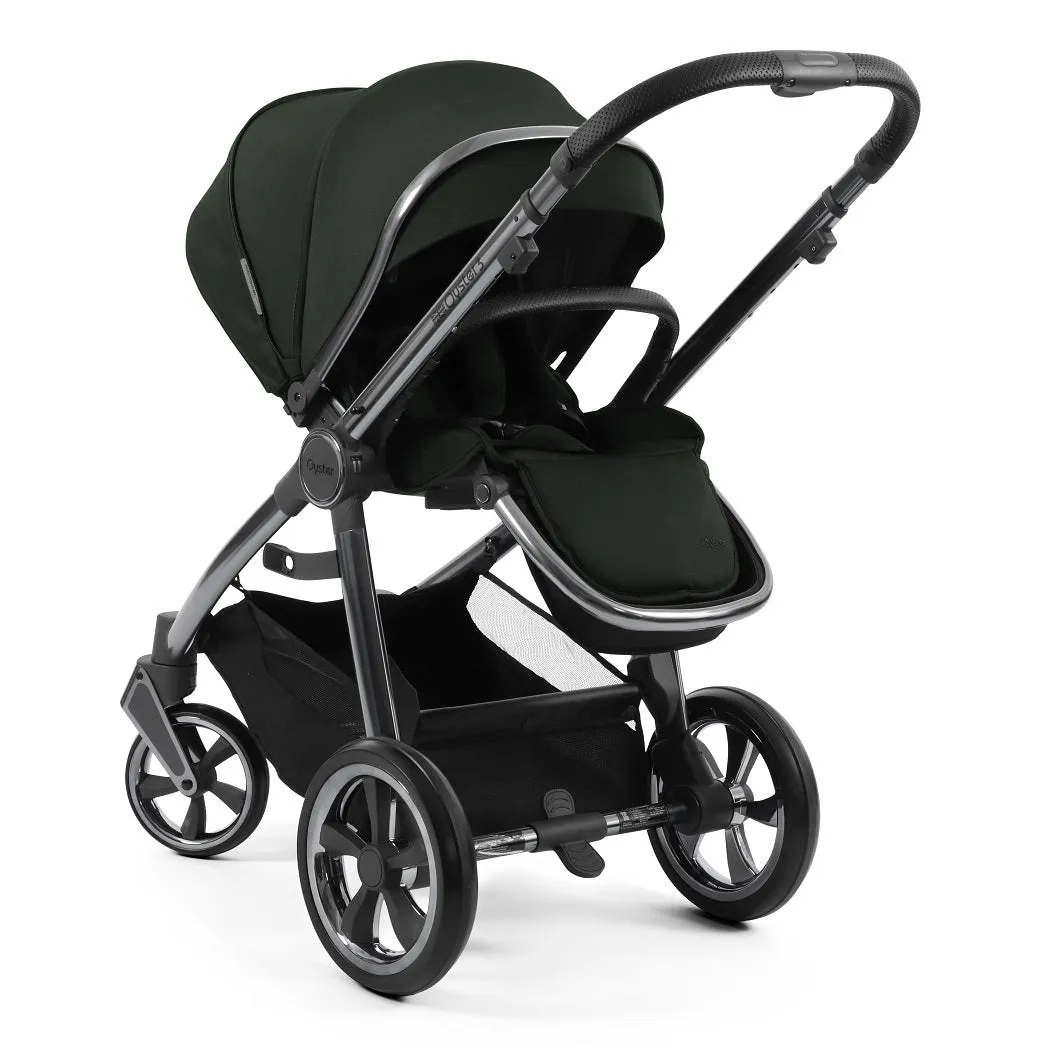 BabyStyle Oyster 3 LUXURY Bundle - 7 Piece (Black Olive) with Cybex Cloud T