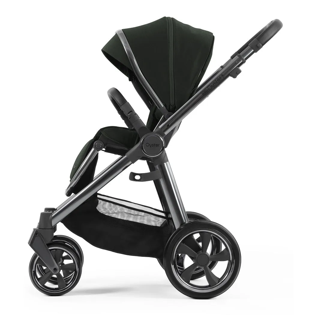BabyStyle Oyster 3 LUXURY Bundle - 7 Piece (Black Olive) with Cybex Cloud T