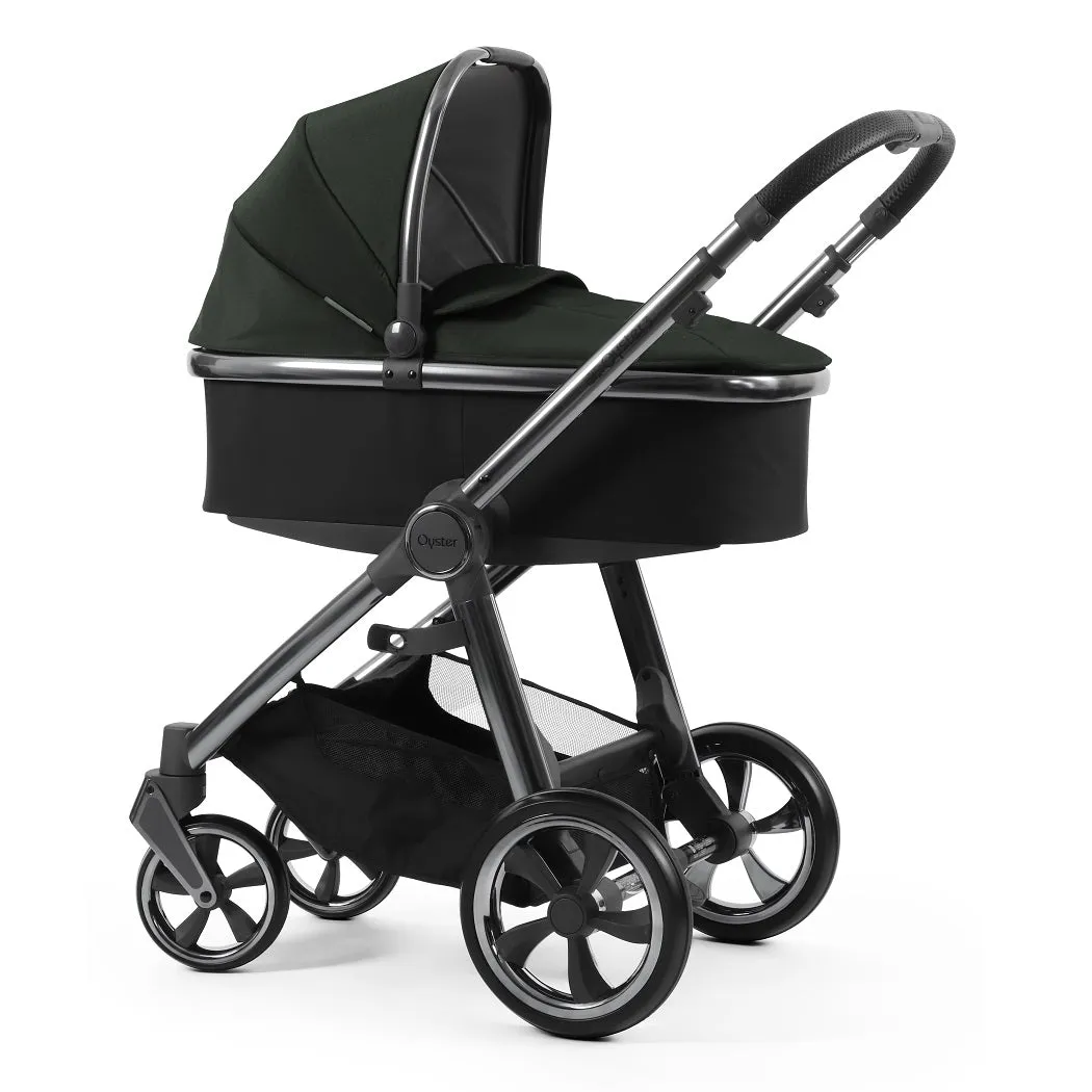 BabyStyle Oyster 3 LUXURY Bundle - 7 Piece (Black Olive) with Cybex Cloud T