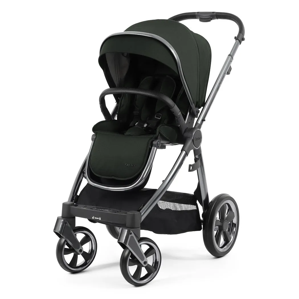 BabyStyle Oyster 3 LUXURY Bundle - 7 Piece (Black Olive) with Cybex Cloud T