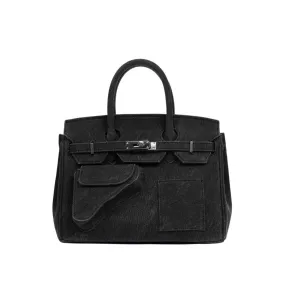 Black Gun Shape Bag Large