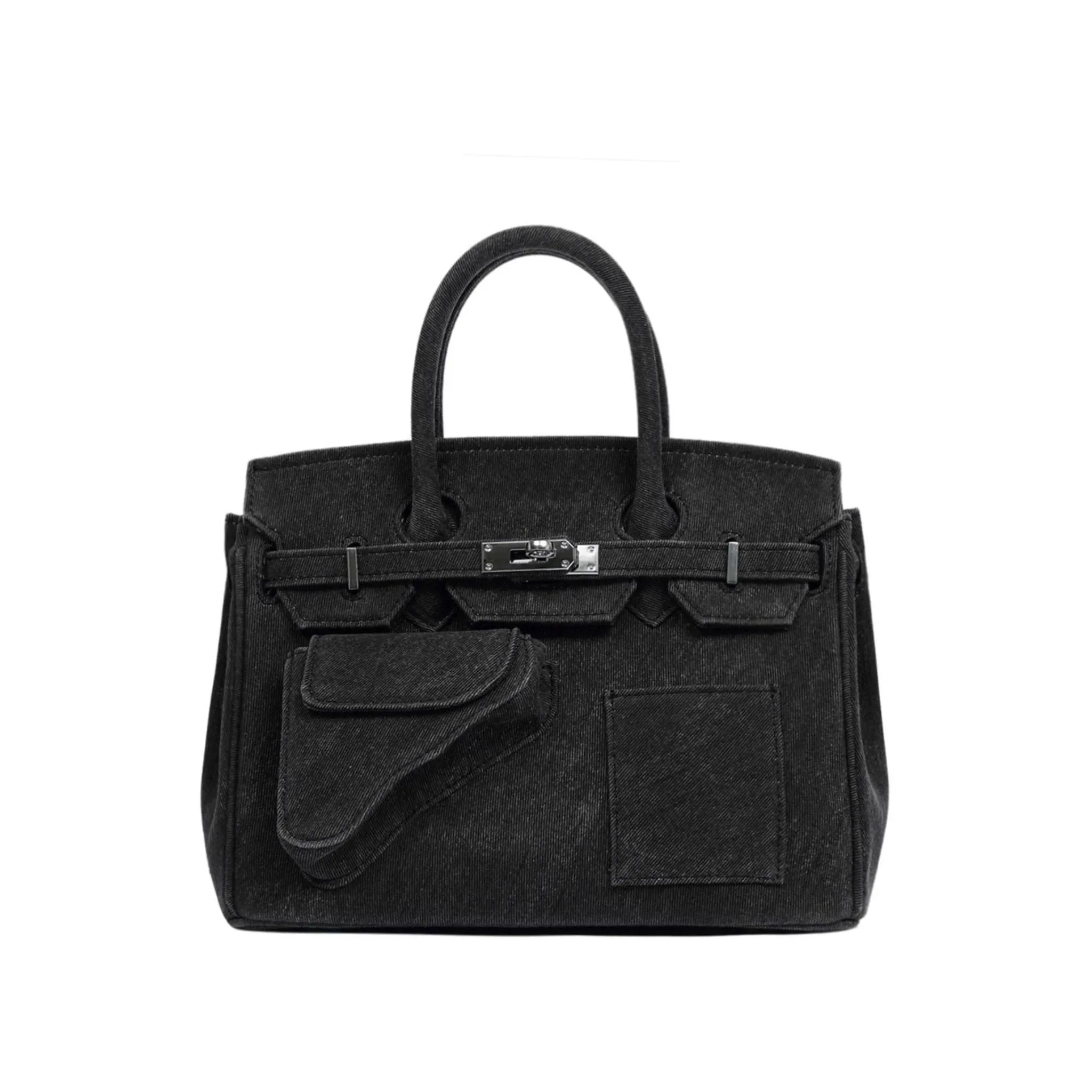 Black Gun Shape Bag Large