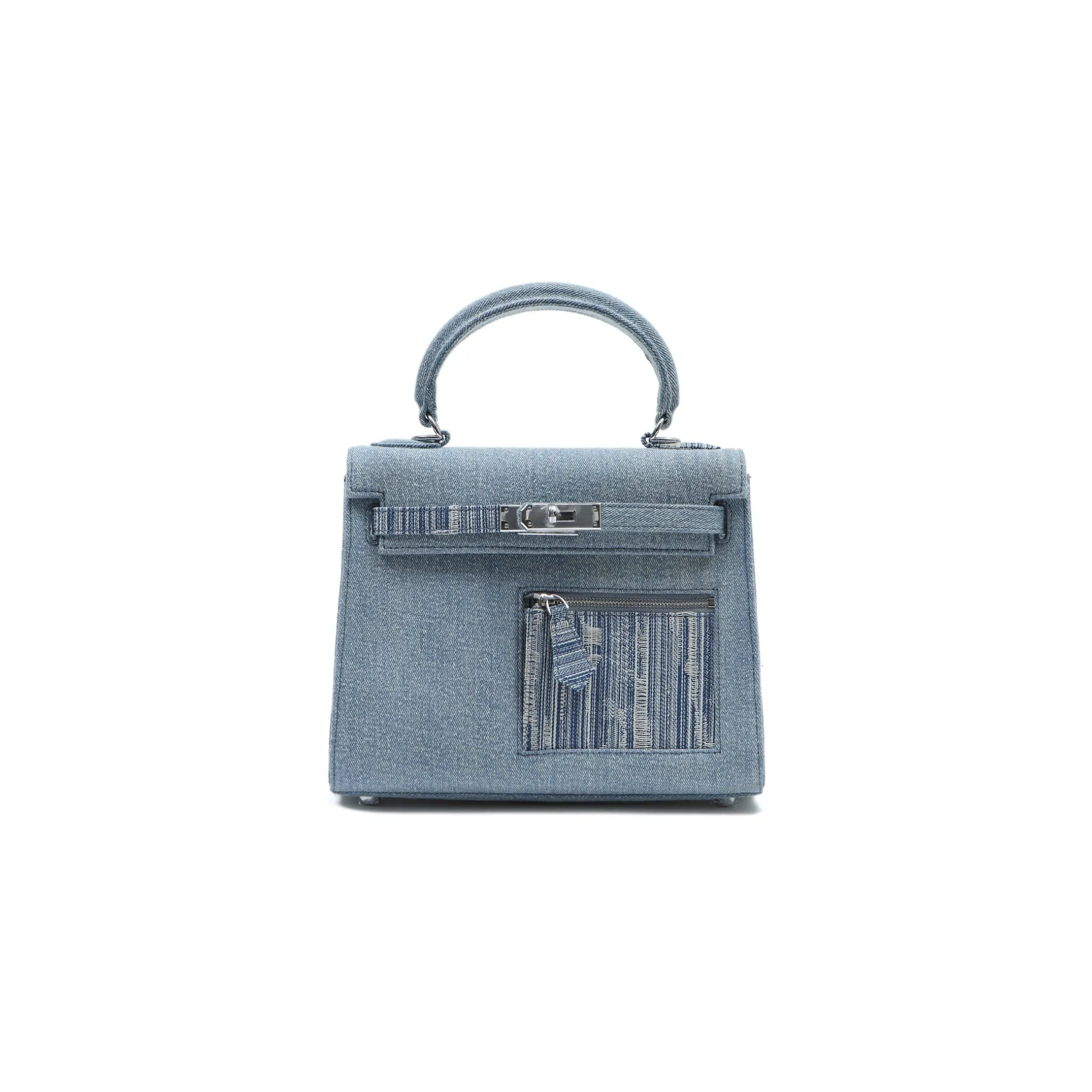 Blue Pure Stitch Assemble Bag