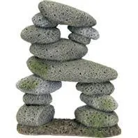 Blue Ribbon Pet Products-Exotic Environments Tall Pebble Archway