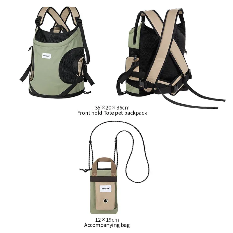 Breathable Pet Carrier Sling Bag for Small Dogs and Cats