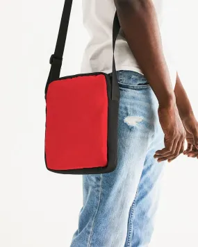Bright Red Messenger Pouch | Bright Pure Red | C0M100Y100K0