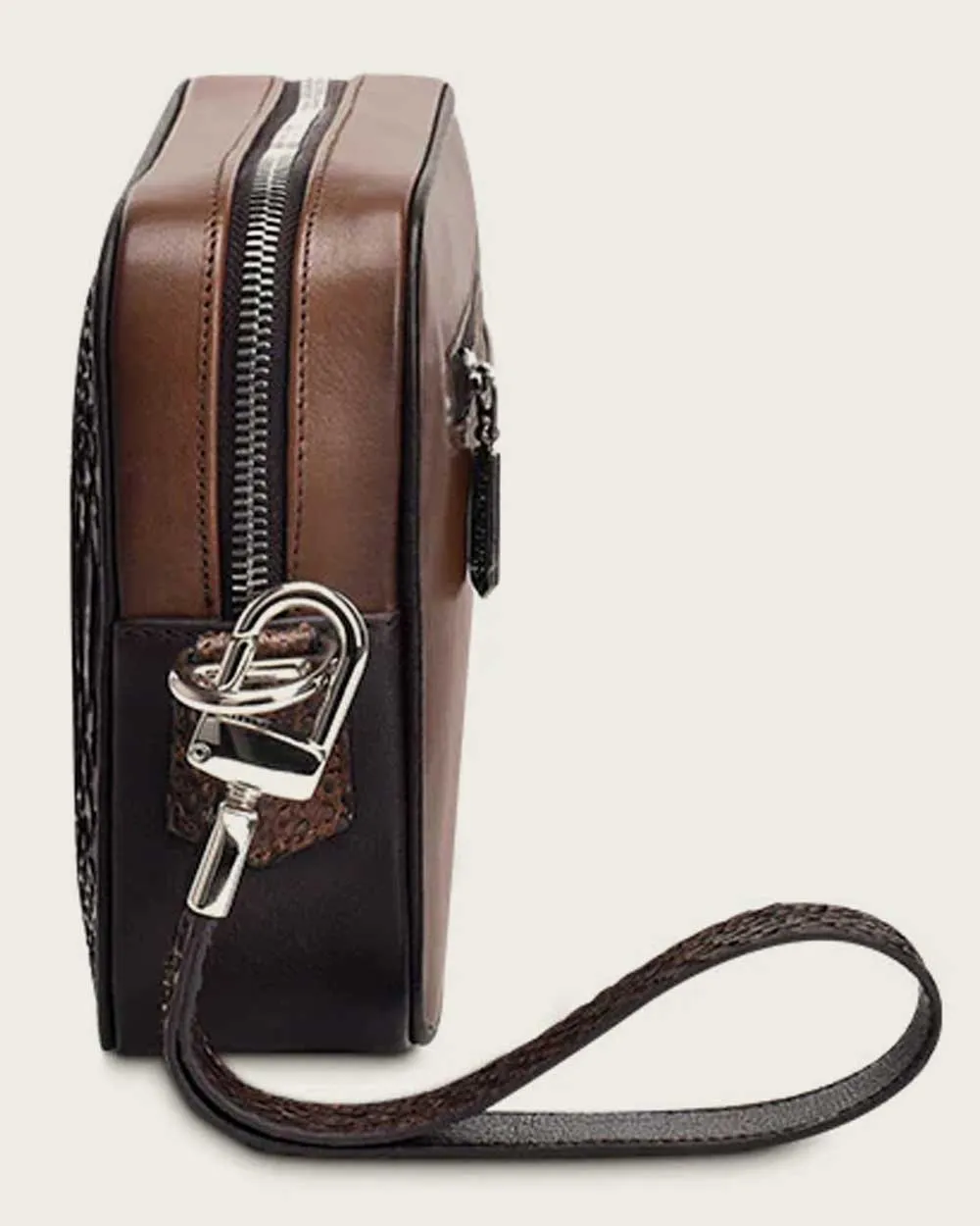 Brown document bag