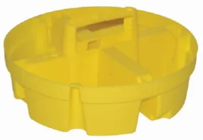 Bucket Boss 15051 4 Compartment 5 Gallon Bucket Stacker Storage Organizers - Quantity of 6