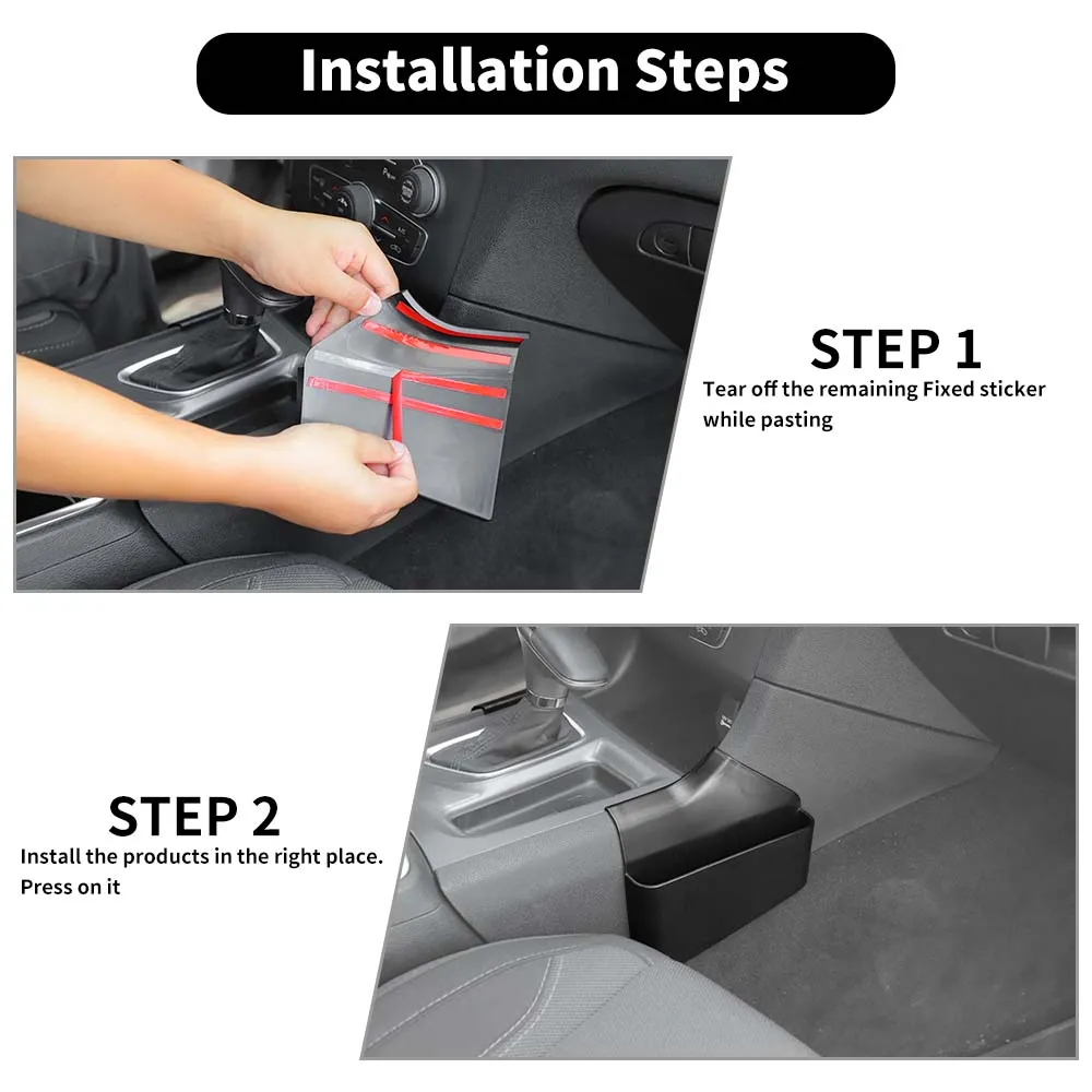 Center Console Gear Shift Storage Box Organizer For Dodger Charger 2015  Accessories | CharoCar
