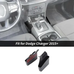 Center Console Gear Shift Storage Box Organizer For Dodger Charger 2015  Accessories | CharoCar