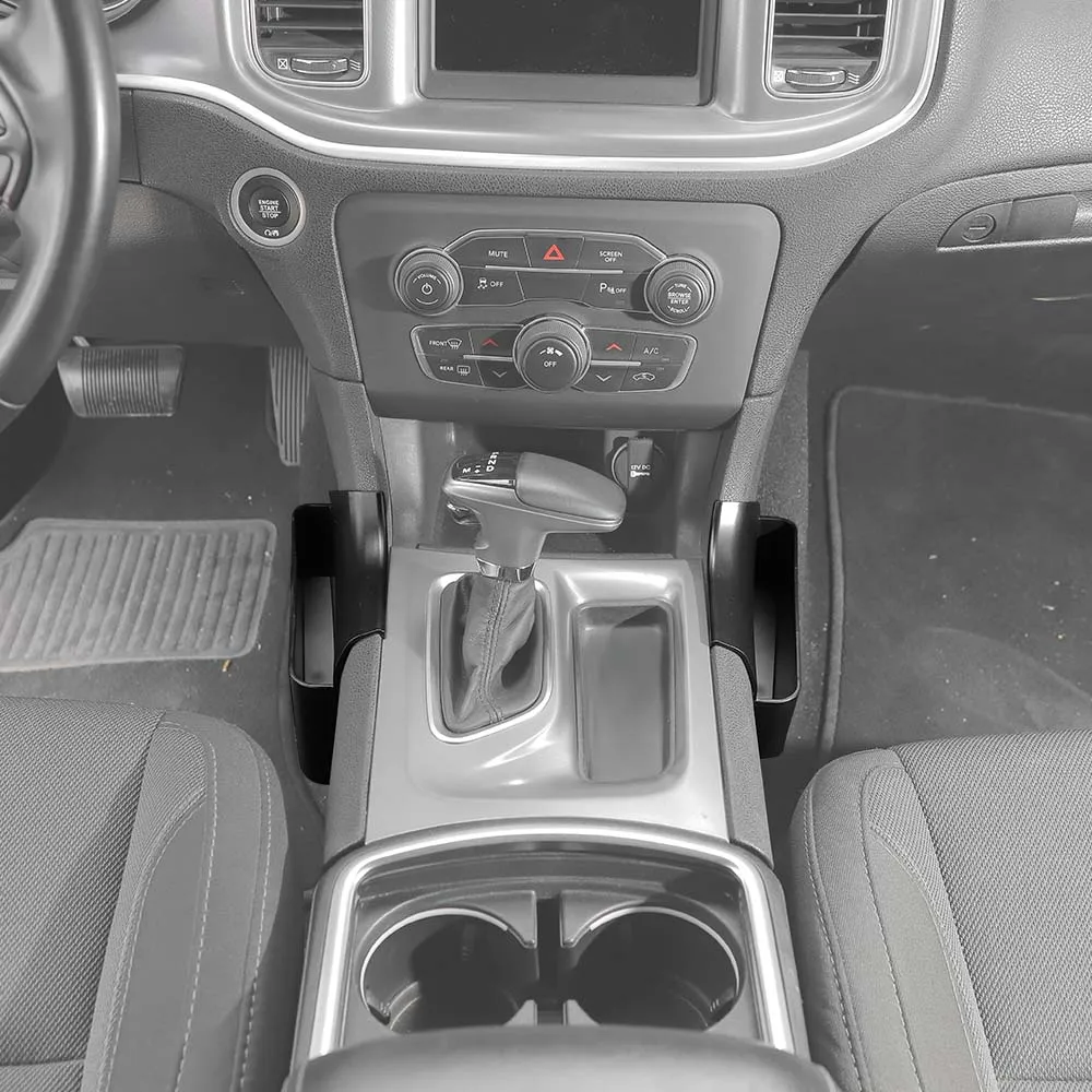 Center Console Gear Shift Storage Box Organizer For Dodger Charger 2015  Accessories | CharoCar