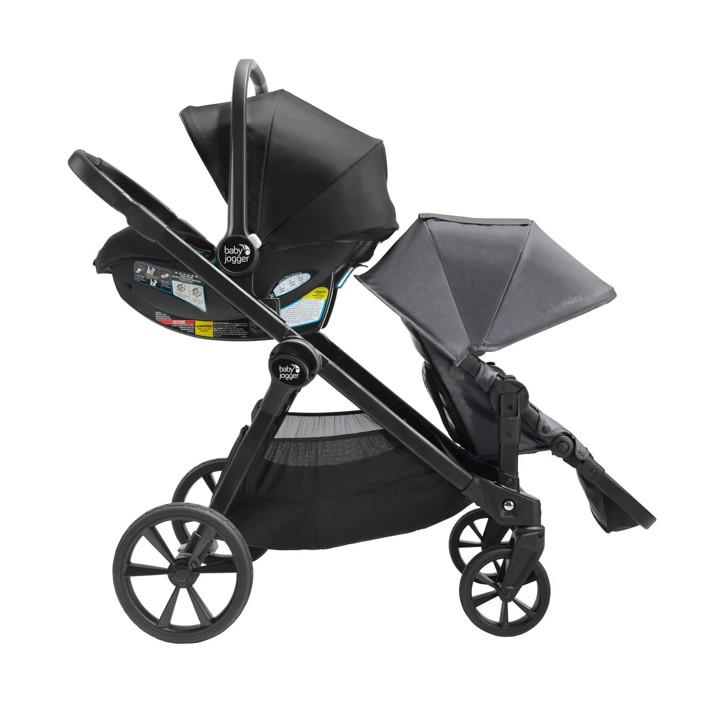 City Select® 2 Double Stroller & Bundle - Radiant Slate