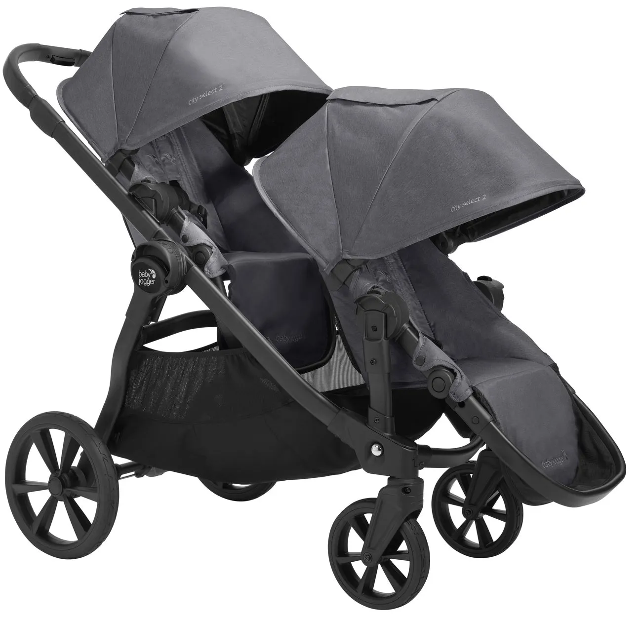City Select® 2 Double Stroller & Bundle - Radiant Slate