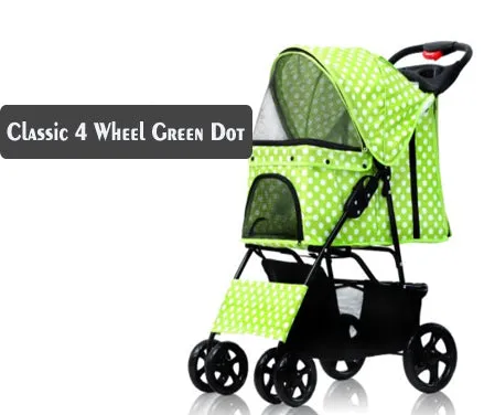 Classic Design 4 Wheel Pet Pram Pet Stroller