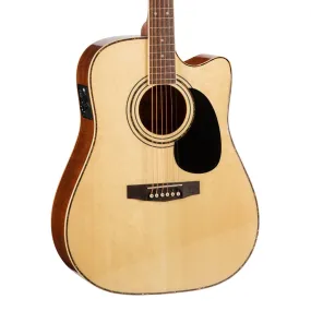 Cort AD880CE NAT Dreadnought Cutaway Gloss Natural