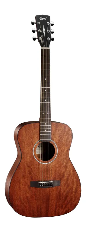 Cort AF510M Grand Concert Guitar Mahogany Top W/Bag OP