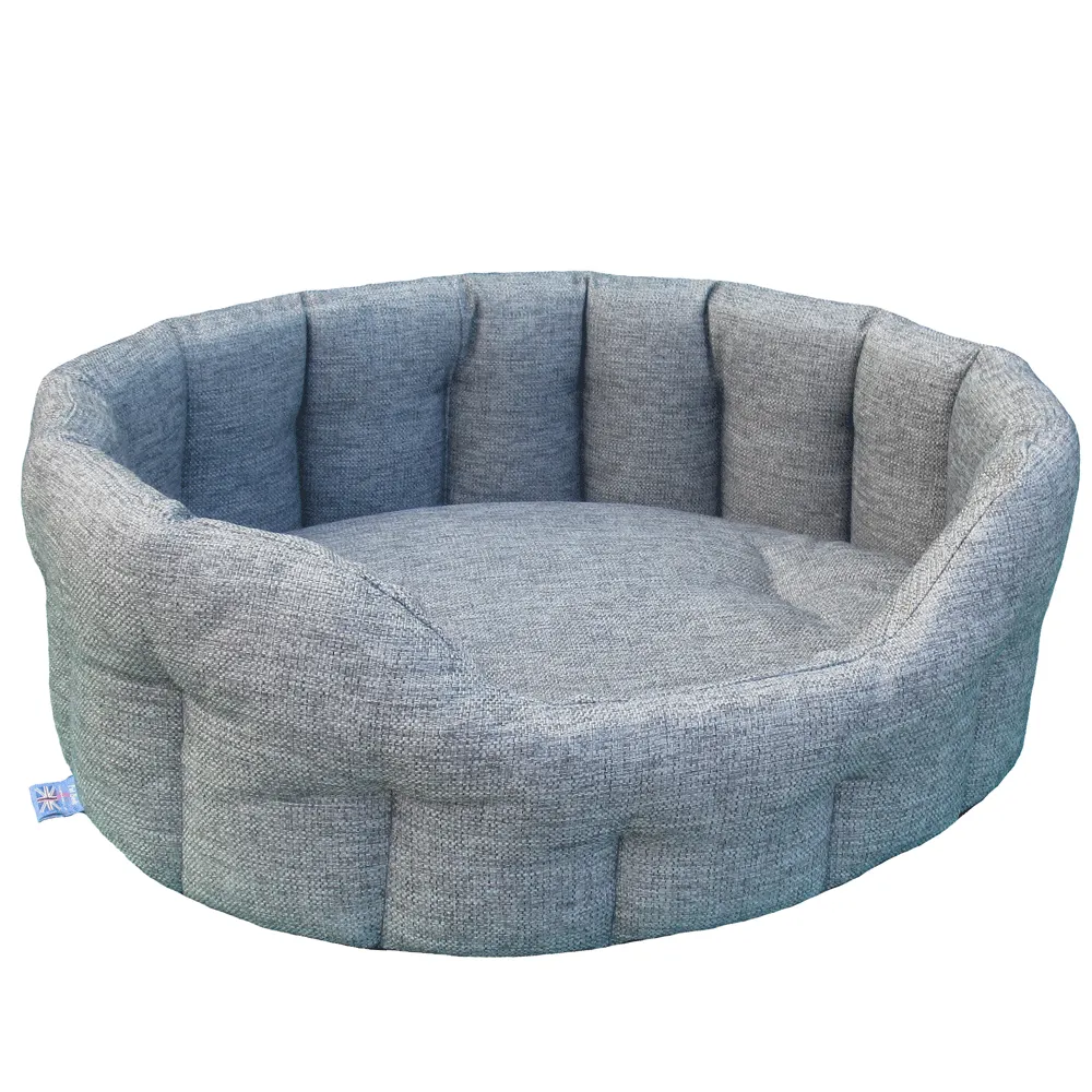 Country Dog Luxury Heavy Duty Basketweave Oval Bed