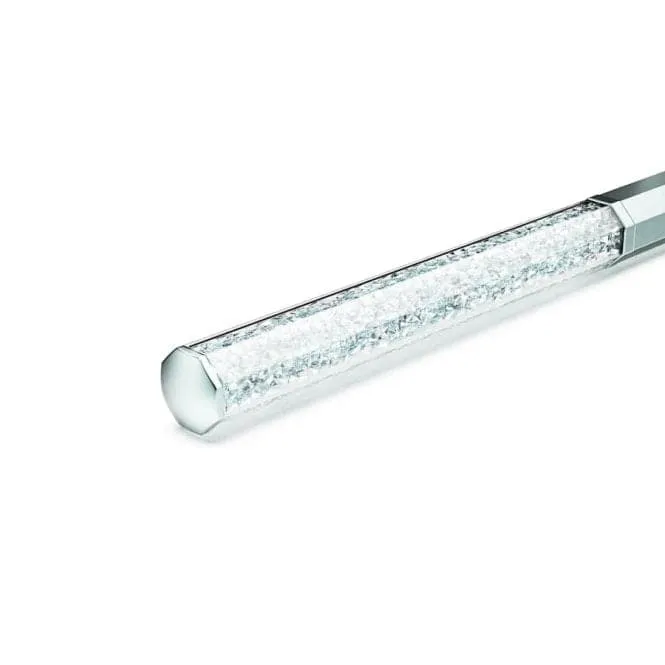 Crystalline Octagon Shape Light Blue Lacquered Ballpoint Pen 5669935