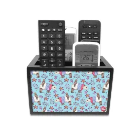 Cute Tv Remote Organizer -  Bird & Panda