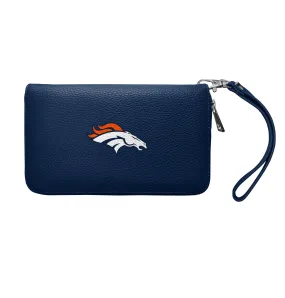 Denver Broncos Zip Organizer Wallet Pebble