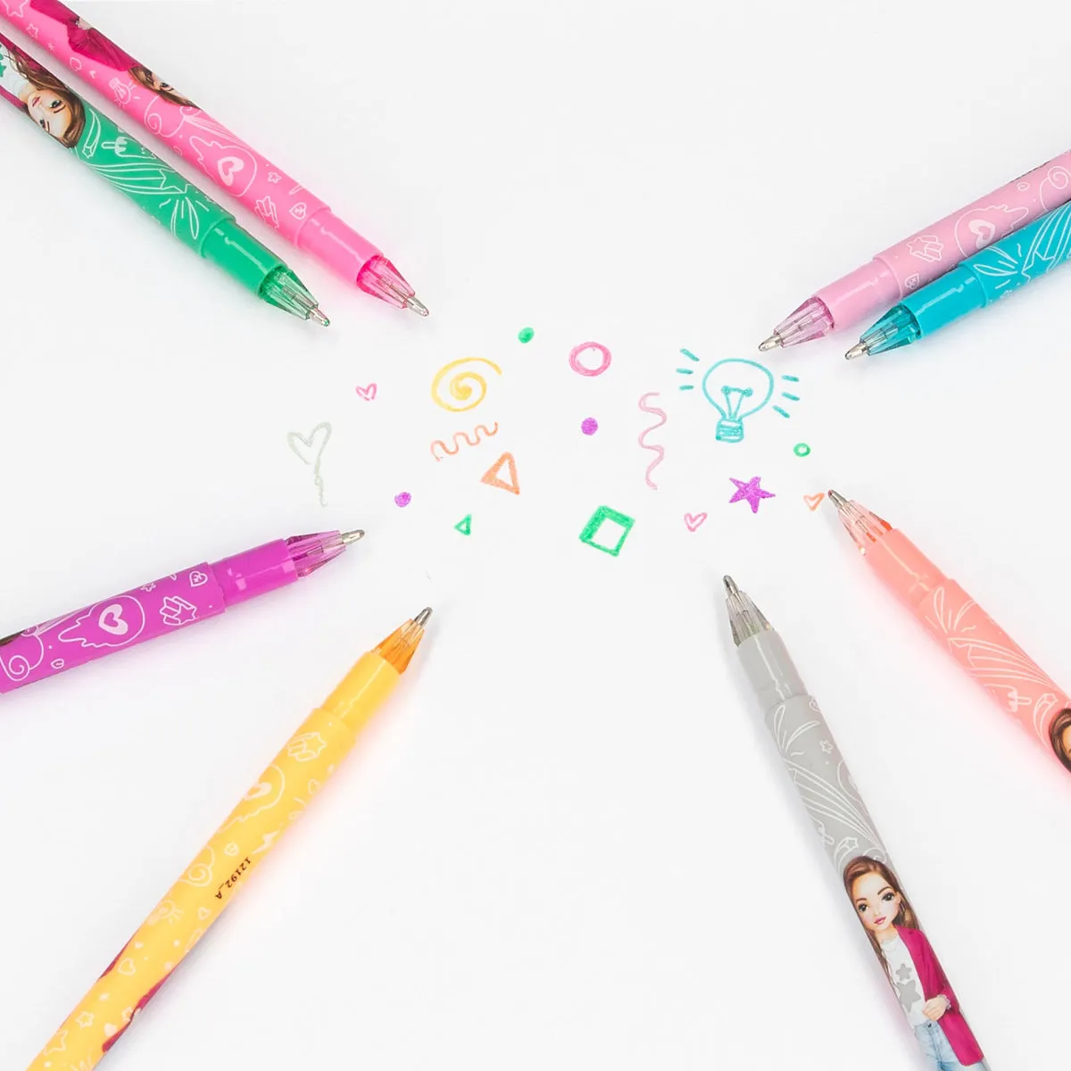 Depesche Topmodel Rainbow Glitter Gel Pen