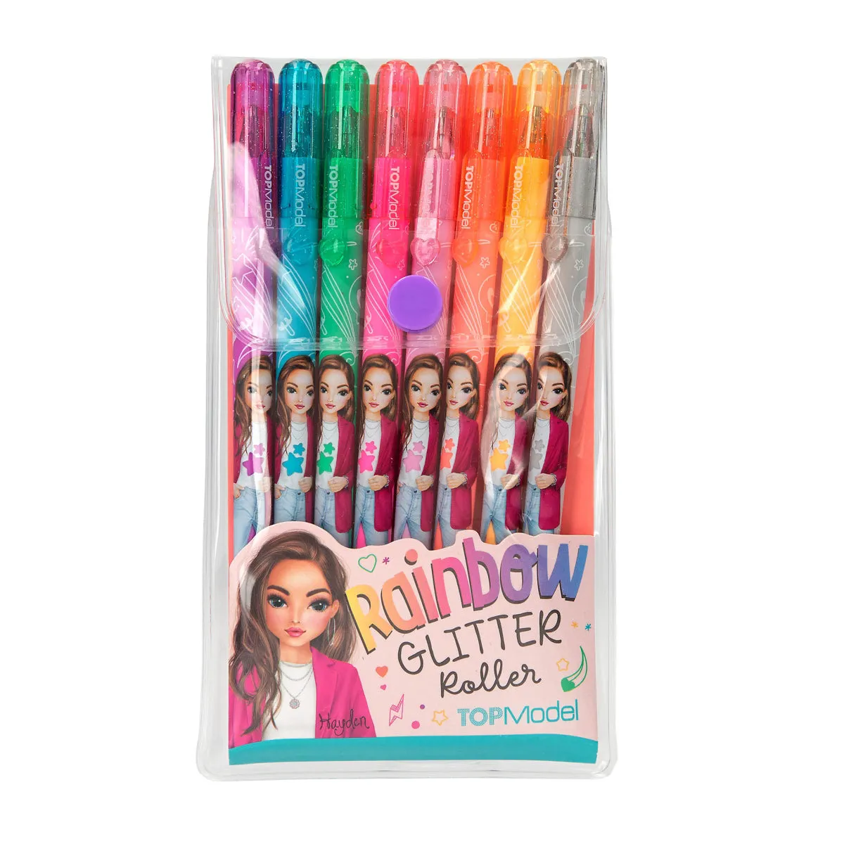 Depesche Topmodel Rainbow Glitter Gel Pen