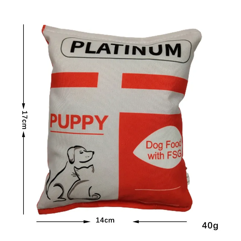 Dog Squeaker Toy - A Bag Of Chip