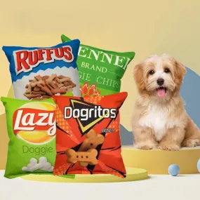 Dog Squeaker Toy - A Bag Of Chip