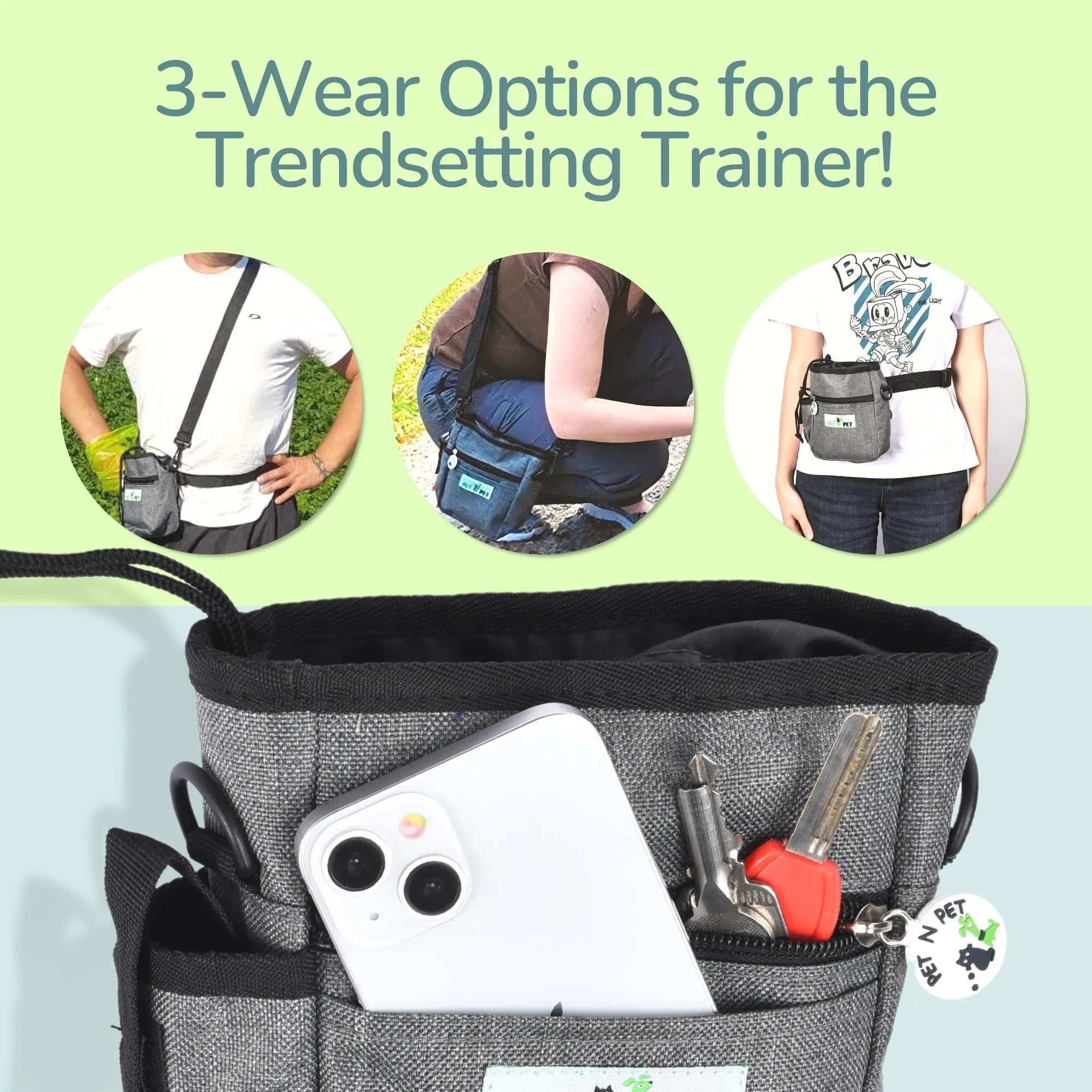 Dog Treat Pouch For Pet Training