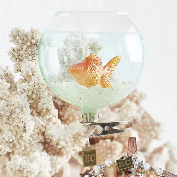 Eric Cortina Clip-On Goldfish Bowl Ornament