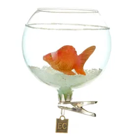 Eric Cortina Clip-On Goldfish Bowl Ornament