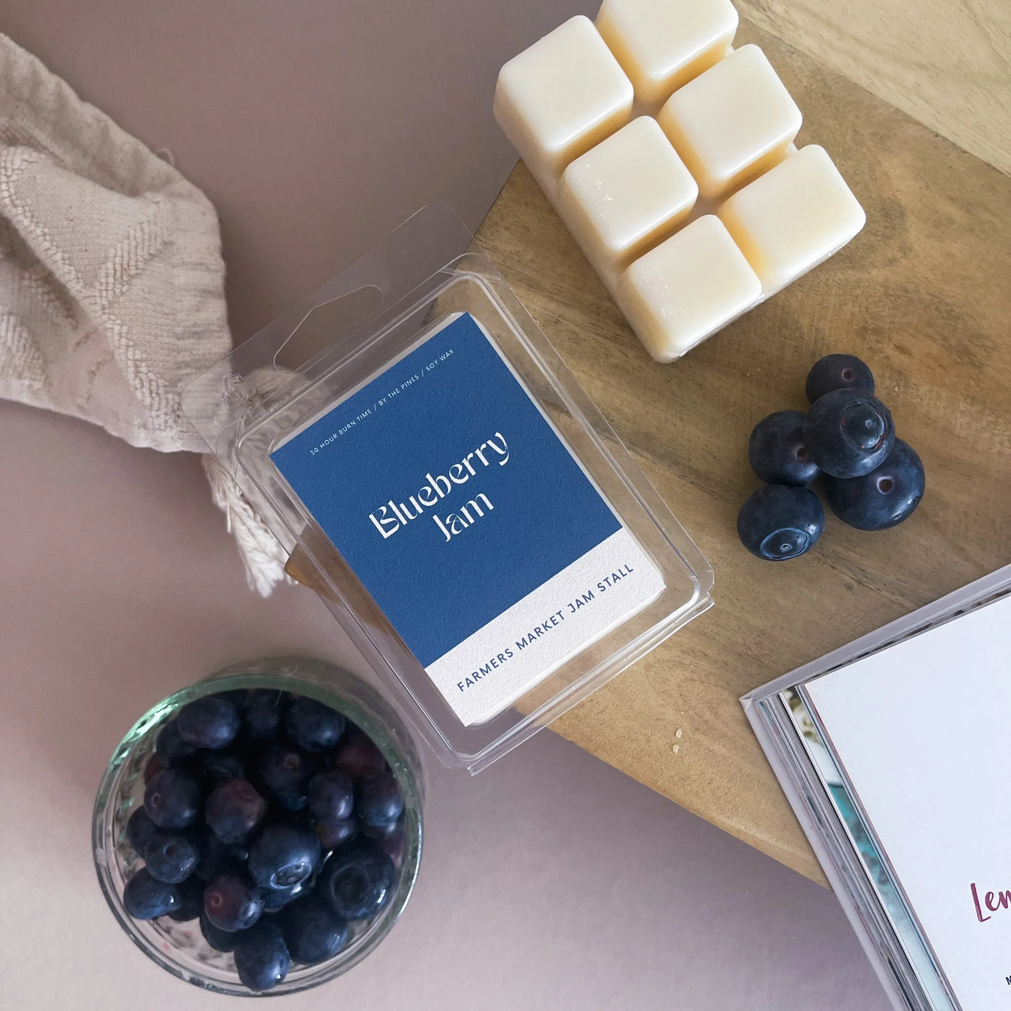 Farmers Market Blueberry Jam Wax Melt 90g