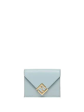 FENDI Mini Diamond-Pattern Portfolio Wallet