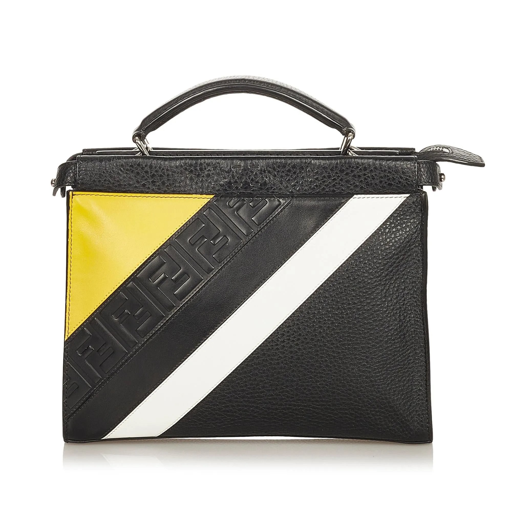 Fendi Mini Fendi Mania Peekaboo Fit Bag (SHG-cVDlvg)